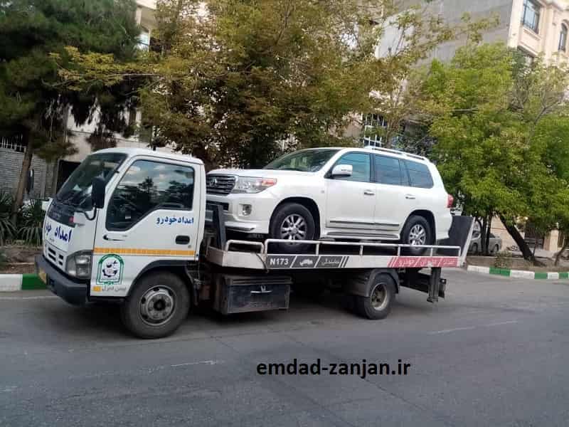 شماره امداد خودرو جاده ای زنجان
